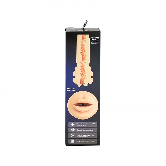-    Kiiroo Feel Mouth Interactive Suction Device + Stroker PBC