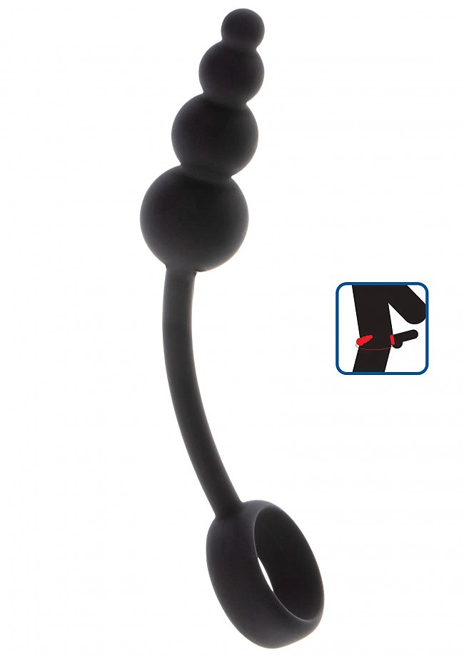      ToyJoy Manpower Anal Plug & Cock Ring, 