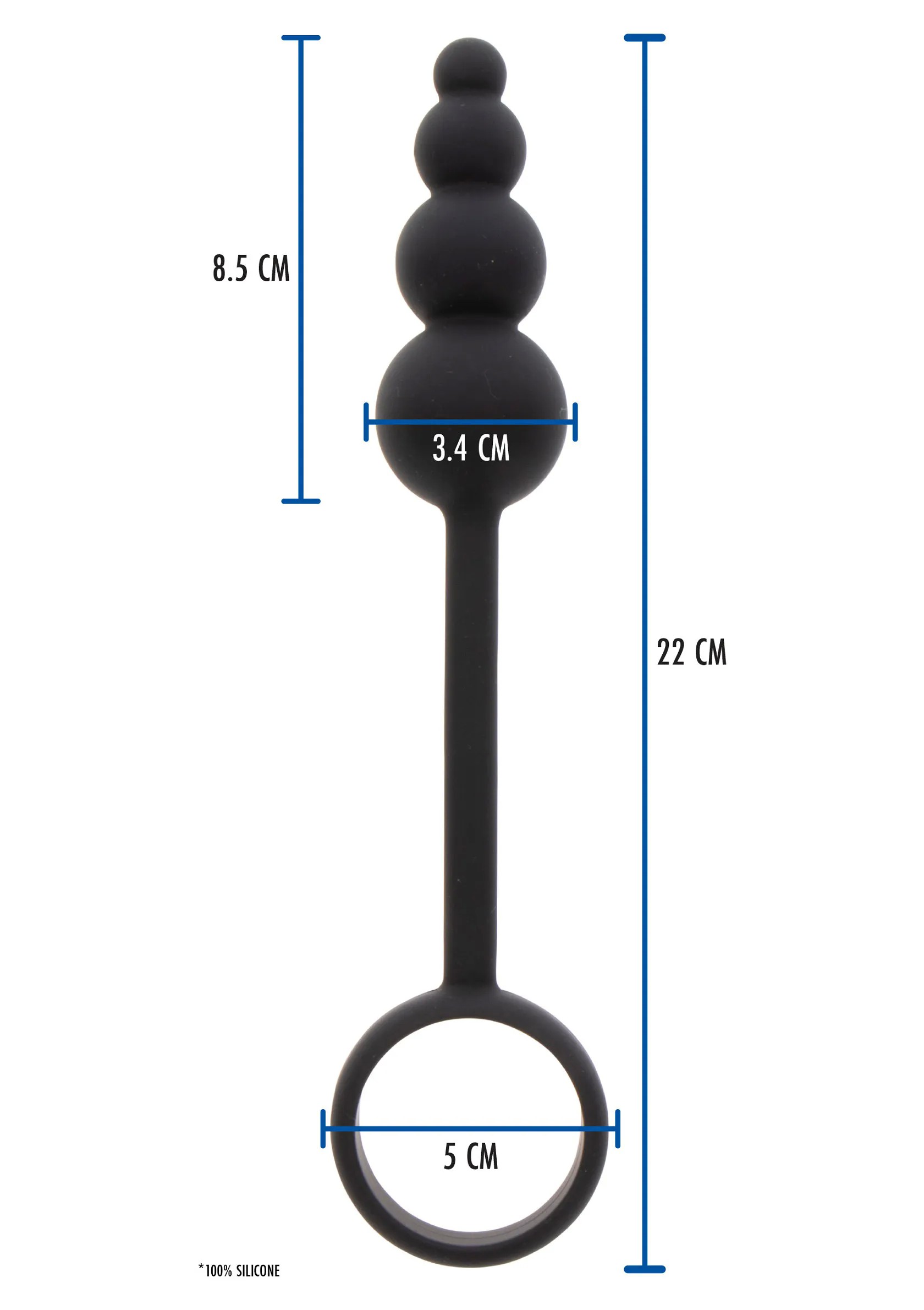      ToyJoy Manpower Anal Plug & Cock Ring, 