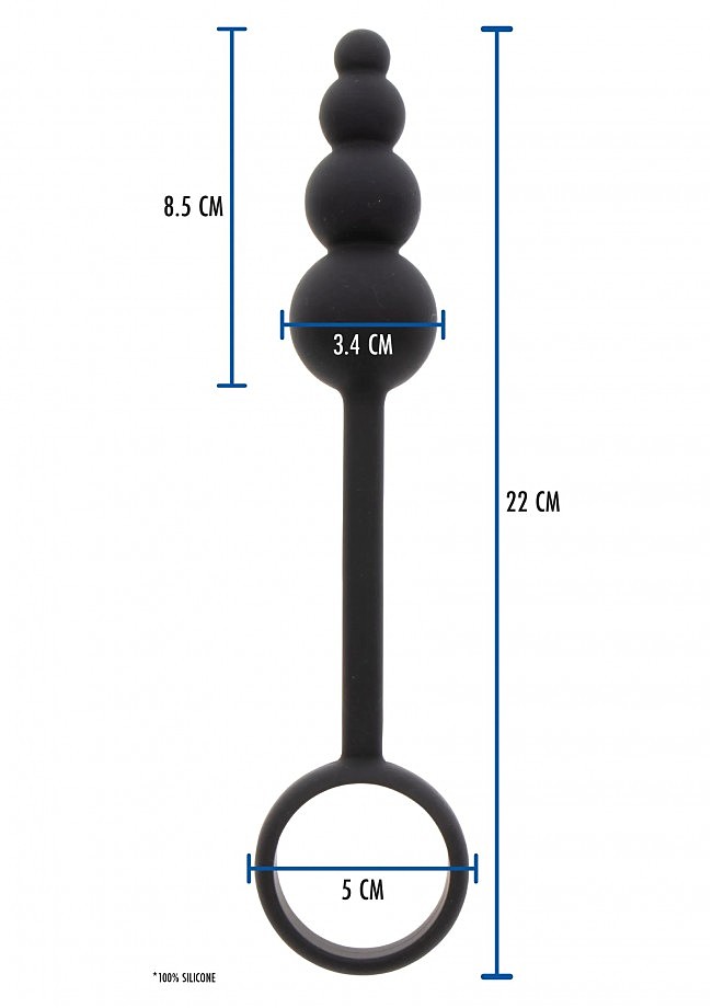      ToyJoy Manpower Anal Plug & Cock Ring, 