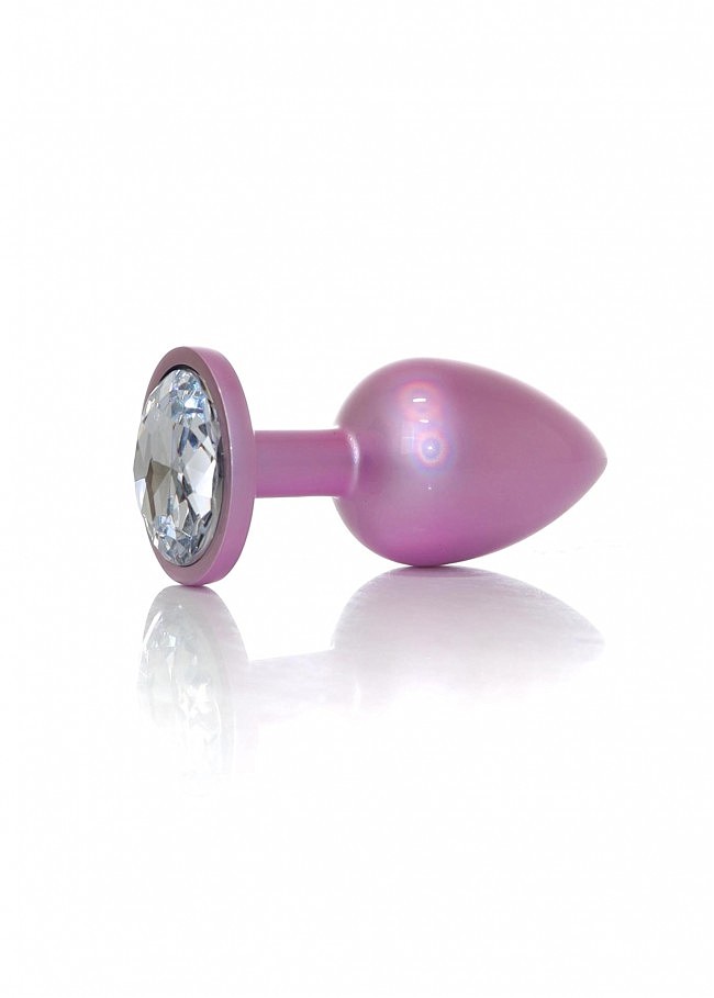    Jewellery Pearl Pink Plug Clear,  