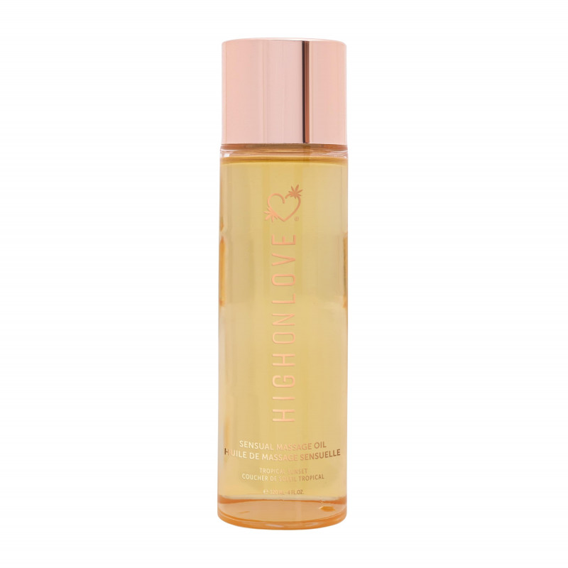       HighOnLove Sensual Massage Oil Tropical Sunset, 120 
