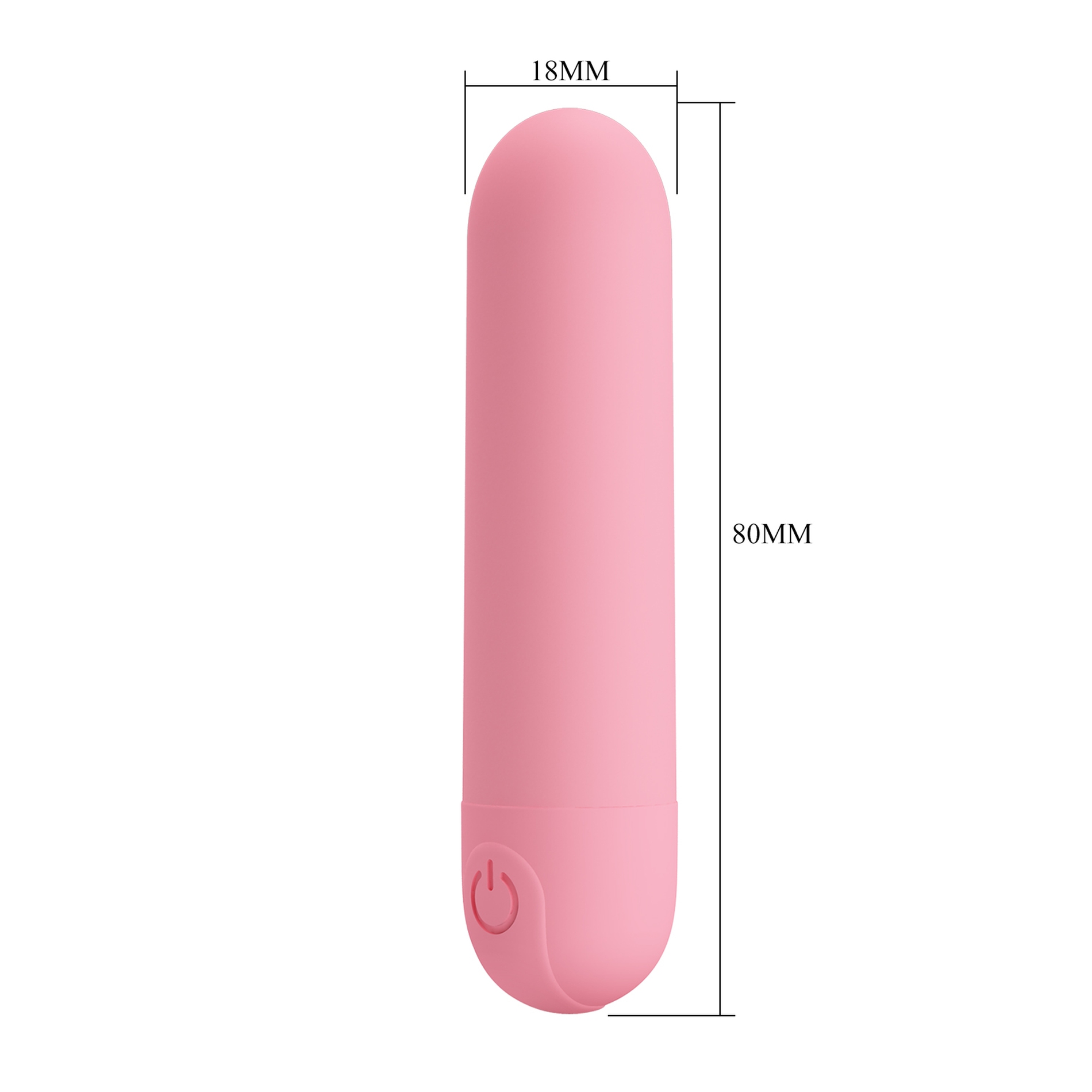 ���������� Mini massager PRETTY LOVE STEFAN, 10 ������� ��������, 8 � 1,8 ��