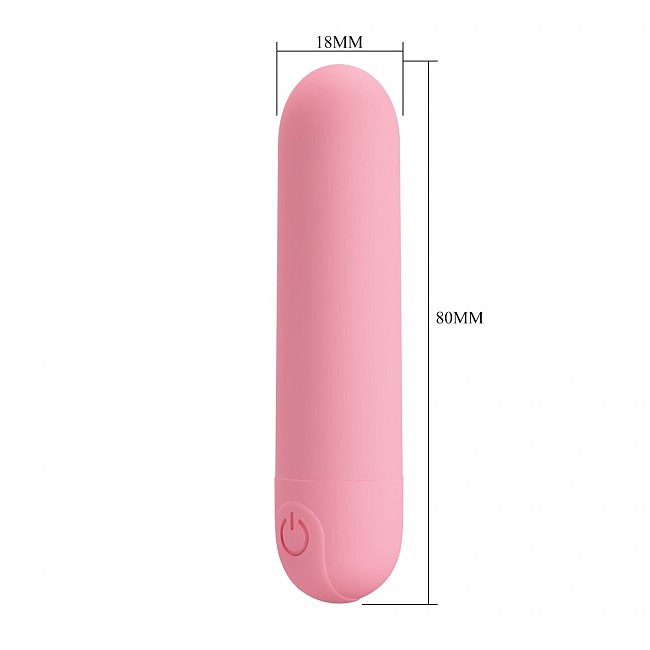 ���������� Mini massager PRETTY LOVE STEFAN, 10 ������� ��������, 8 � 1,8 ��
