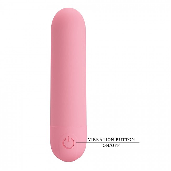 ���������� Mini massager PRETTY LOVE STEFAN, 10 ������� ��������, 8 � 1,8 ��