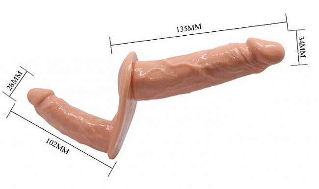      BAILE DOUBLE DILDOS Strap On,  
