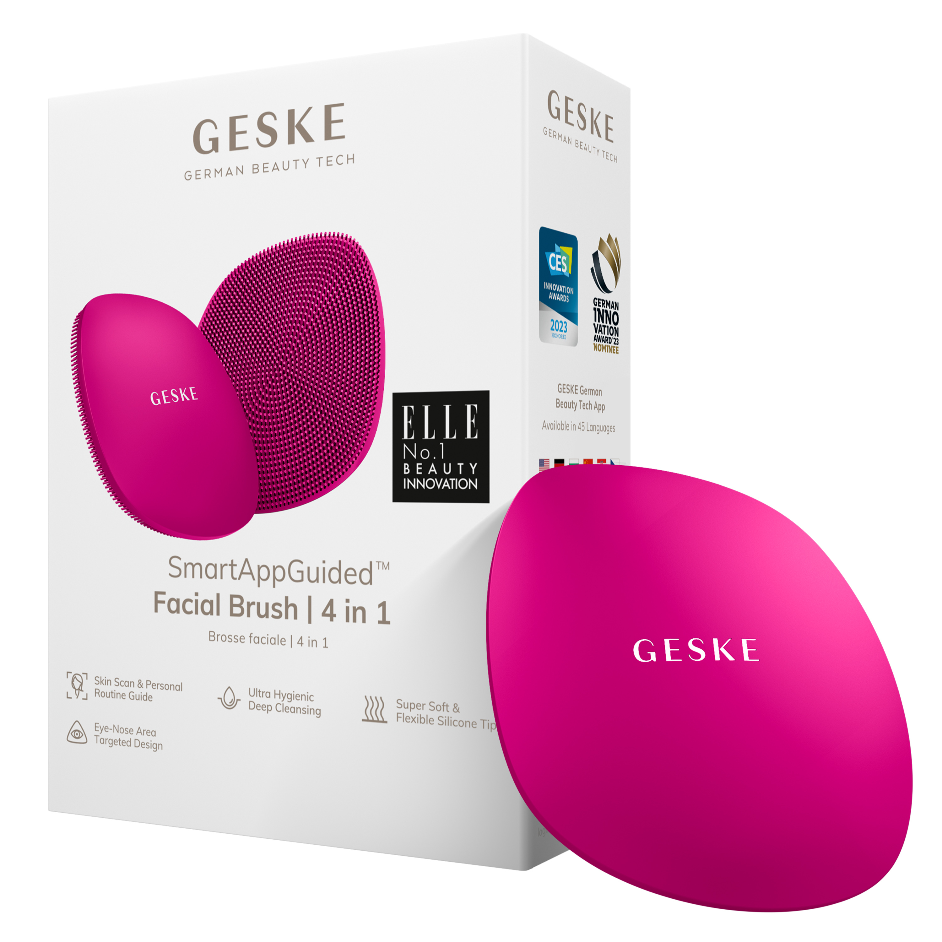    GESKE Facial Brush 4  1,  