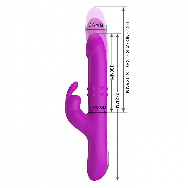   Pretty Love Reese Vibrator Purple