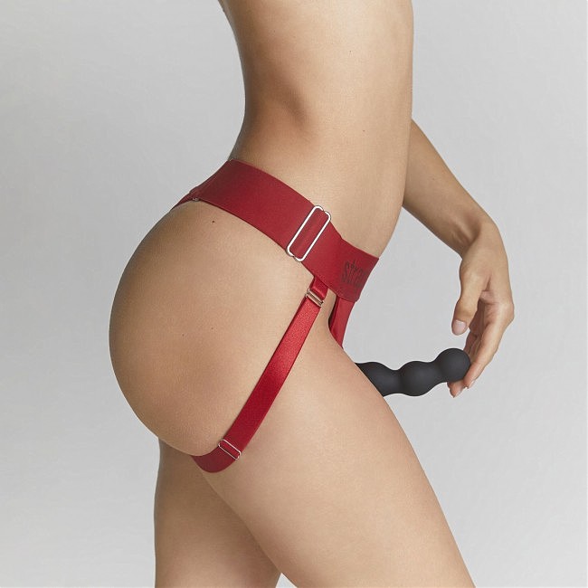    Strap-On-Me HARNAIS LINGERIE UNIQUE — One Size — RED