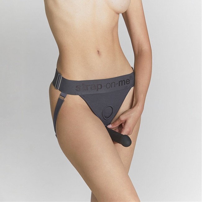    Strap-On-Me Harnais Lingerie Unique  One Size  Grey  