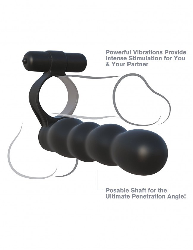     Pipedream Fantasy C-Ringz Posable Partner Double Penetrator  