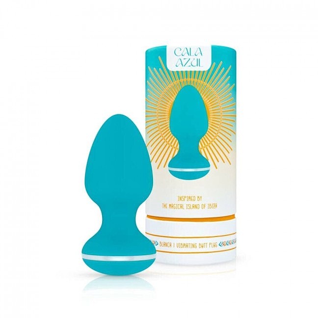   Cala Azul — Blanca Vibrating anal plug  