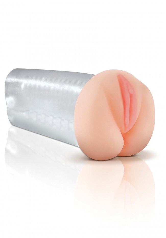  + Pipedream Deluxe See-Thru Stroker, 14  6,4 
