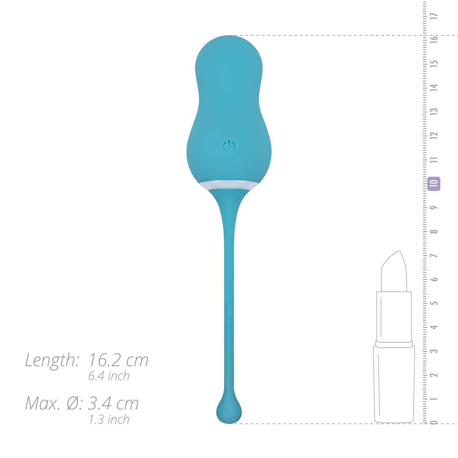  Cala Azul — Elena Vibrating Egg With Remote Control 