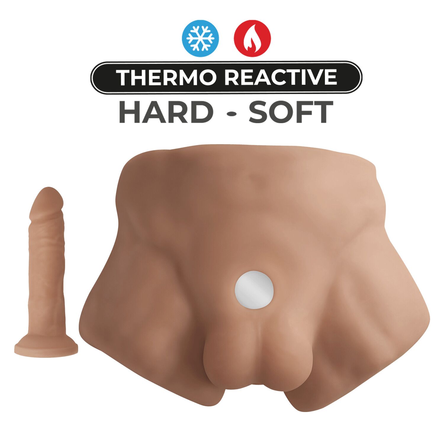      SilexD Apollo S Male Torso Caramel