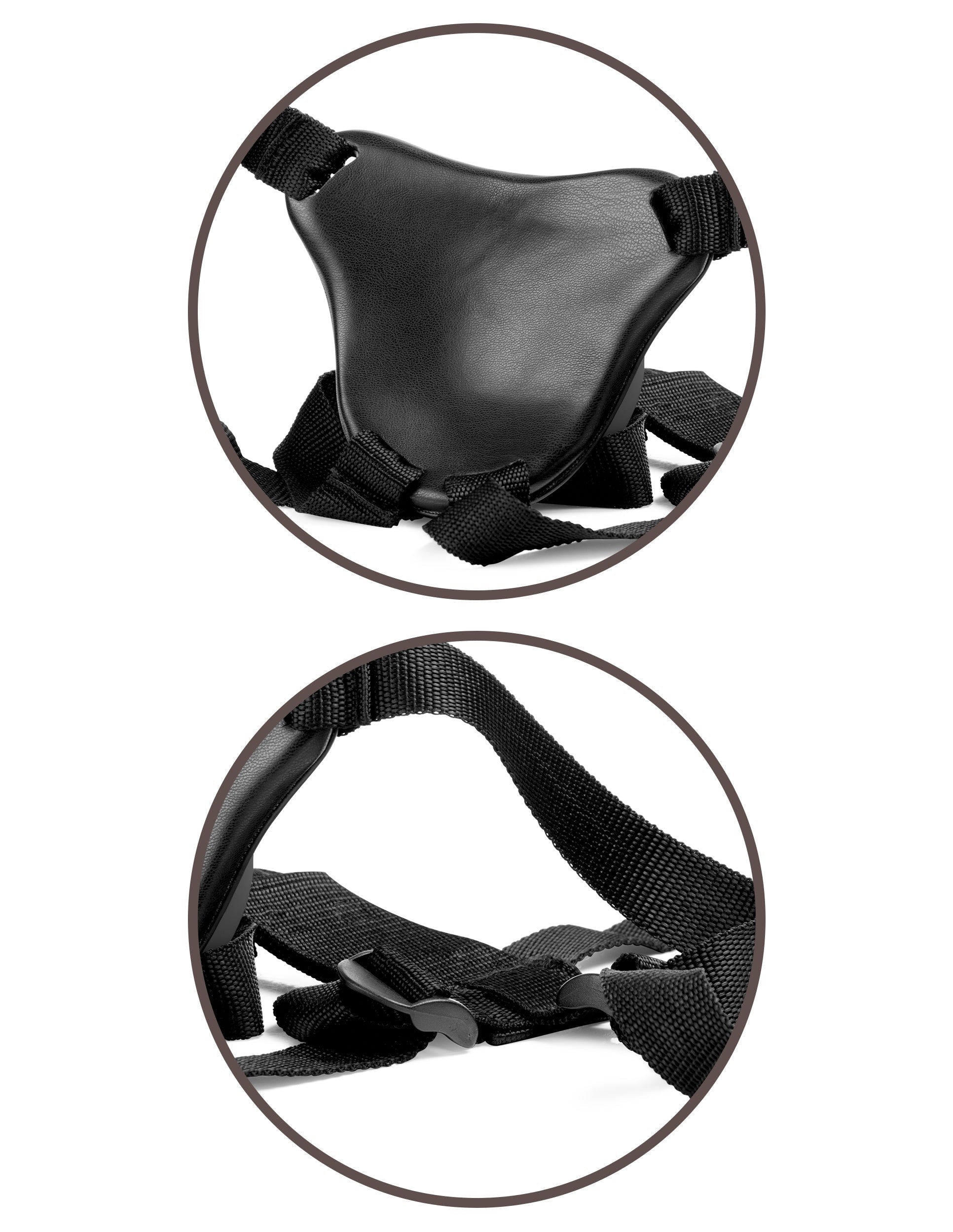    King Cock Elite Comfy Silicone Body Dock Kit, 21  3,5 