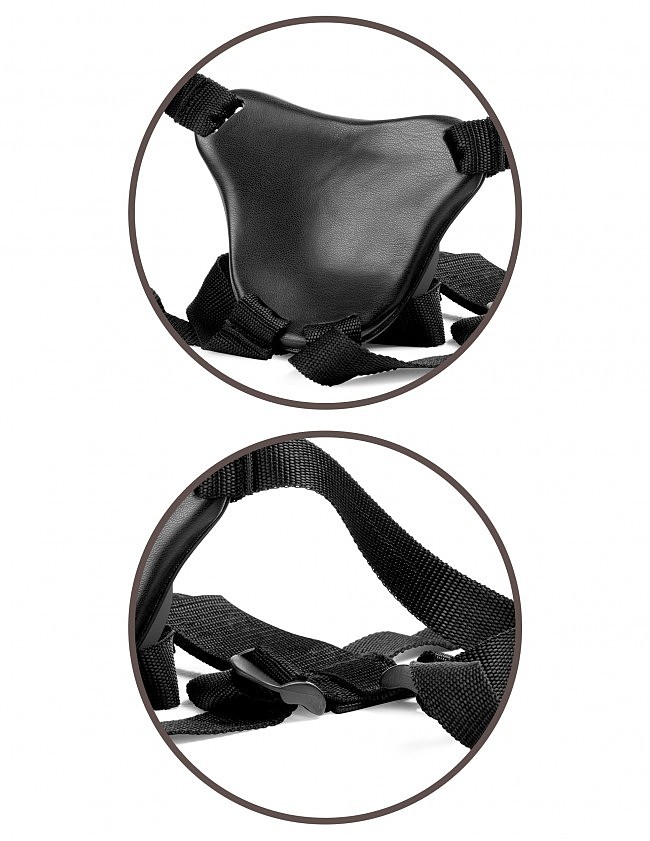    King Cock Elite Comfy Silicone Body Dock Kit, 21  3,5 