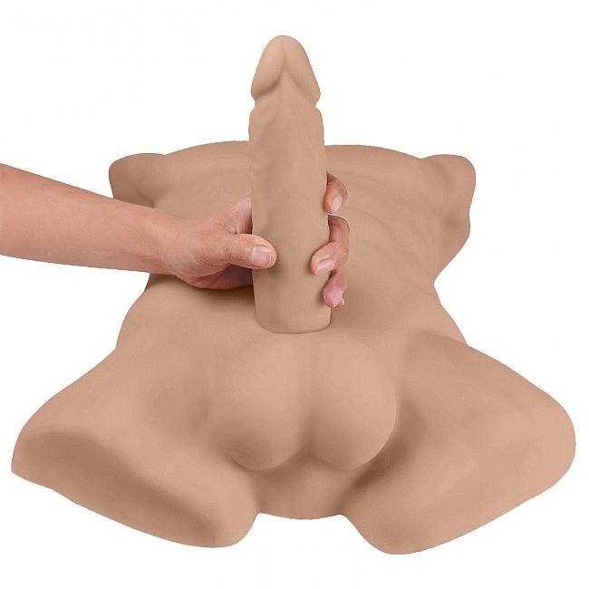      SilexD Apollo L Male Torso Caramel, 54 &#215; 38 &#215; 12 