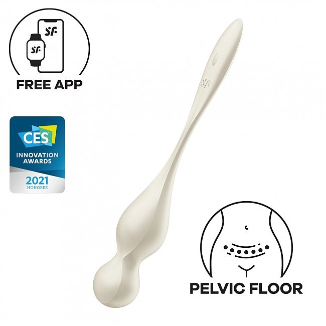   Satisfyer Love Birds 1 Connect App White, 12  