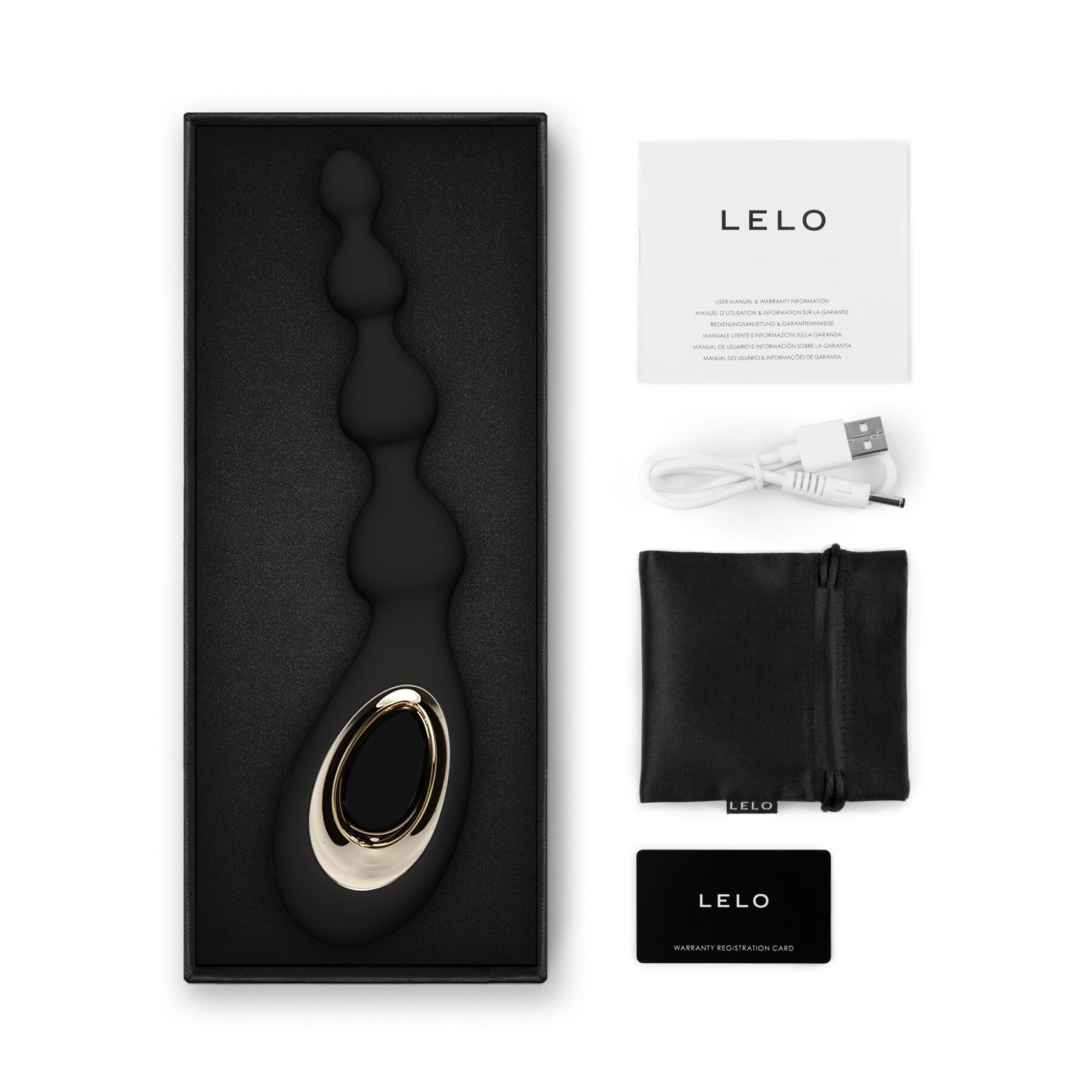     LELO Soraya Beads Black,   , 8  