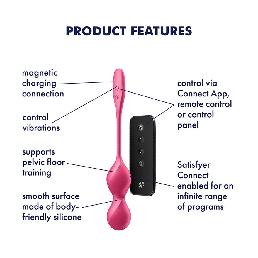 -   Satisfyer Love Birds 2 Connect App Red,  +  