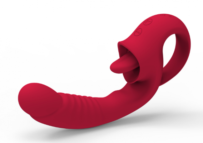       Rechargeable Licking Vibrator USB 10 Functions