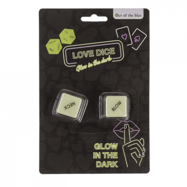   Love Dice Glow In The Dark, 2 