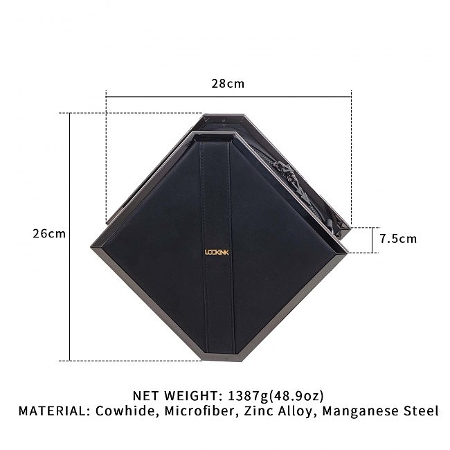  LOCKINK Mysterious Square Kink Bag