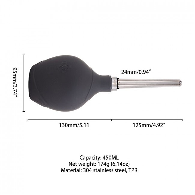  LOCKINK SEVANDA Stream Enema Bulb