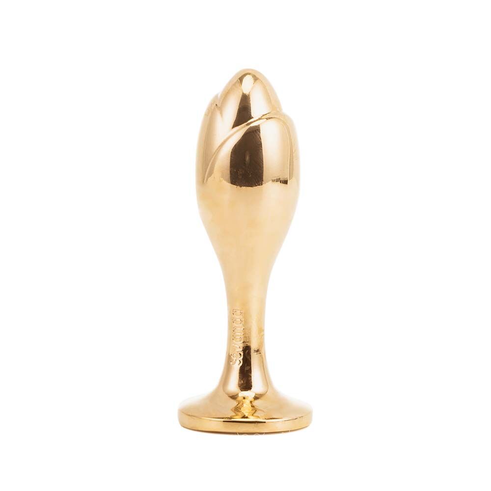      LOCKINK SEVANDA White Fox-Tail Anal Rose-shape Plug