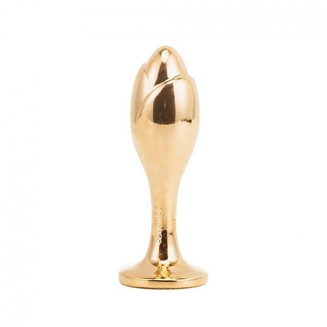      LOCKINK SEVANDA White Fox-Tail Anal Rose-shape Plug