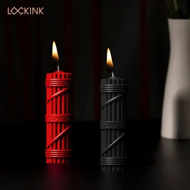  BDSM LOCKINK SEVANDA Fetish Drip Candles Set 2 