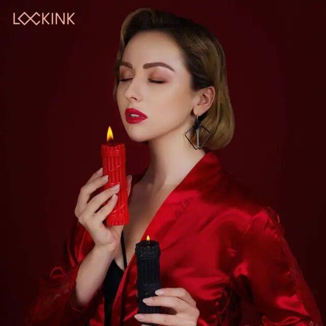   BDSM LOCKINK SEVANDA Fetish Drip Candles Set 2 
