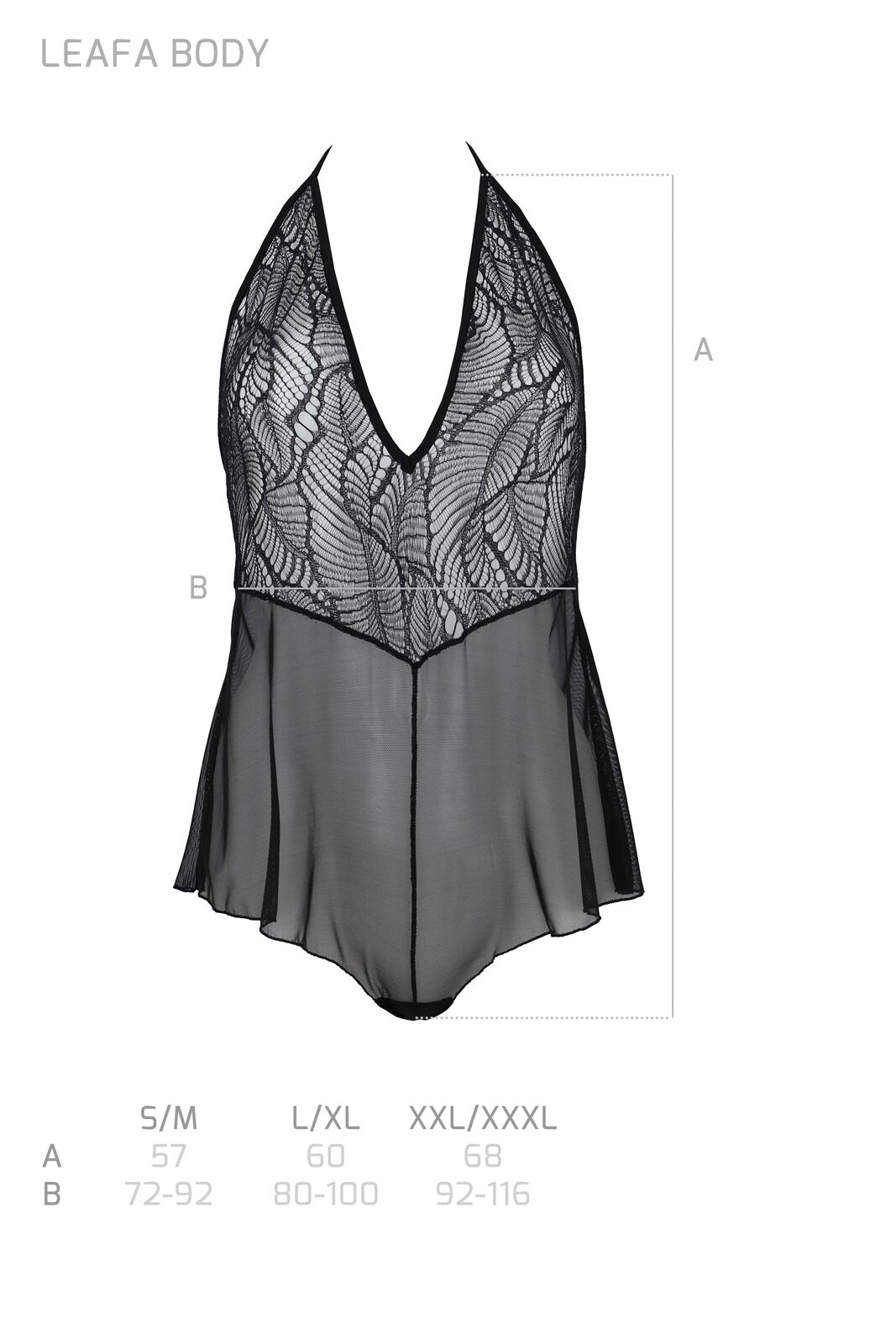 	   Passion LEAFA BODY black  ,     