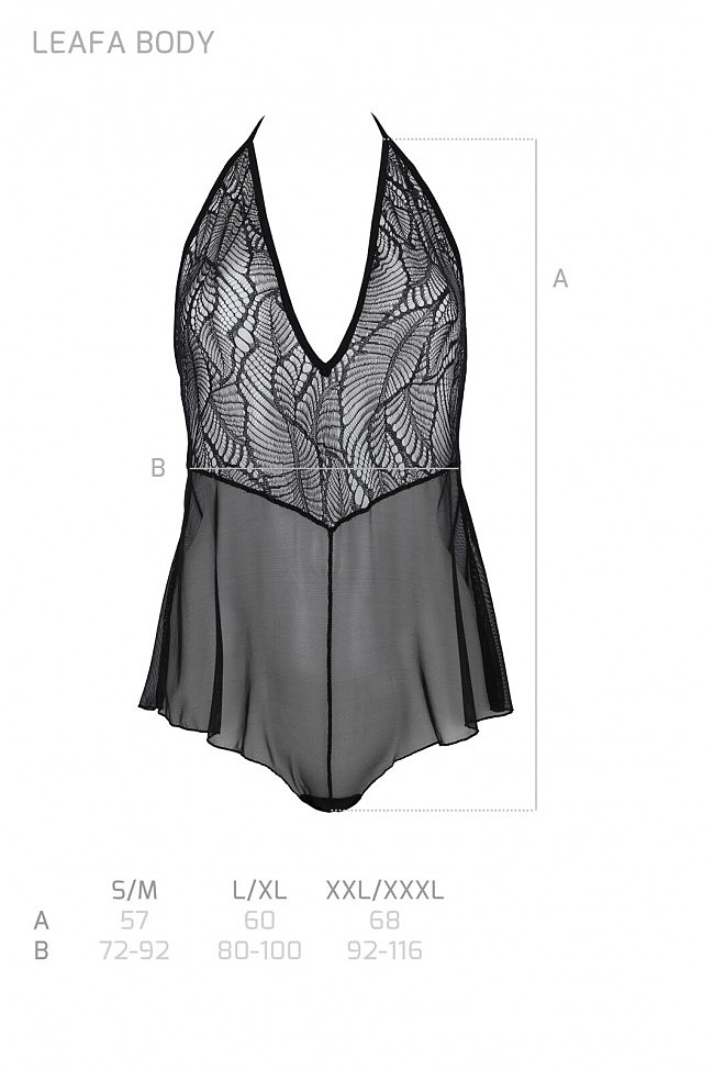 	   Passion LEAFA BODY black  ,     
