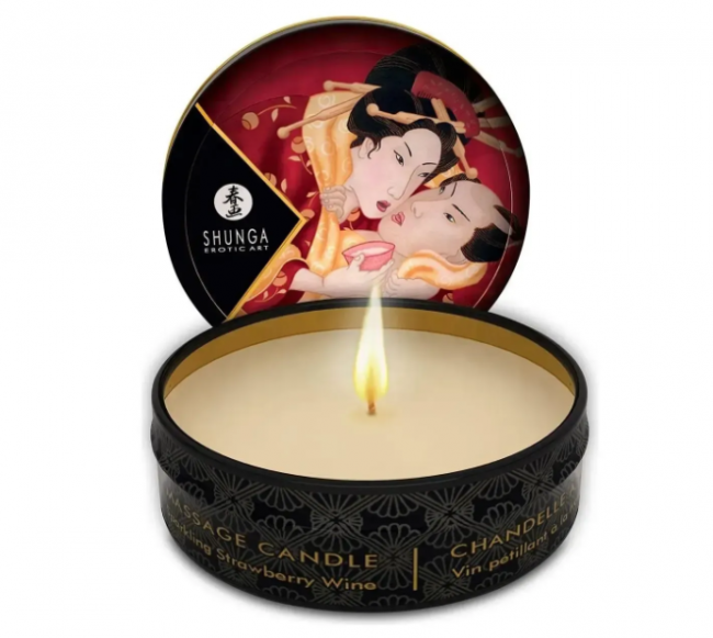   Shunga Geisha Secrets  Sparkling Strawberry Wine:    