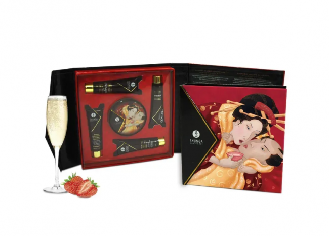   Shunga Geisha Secrets  Sparkling Strawberry Wine:    