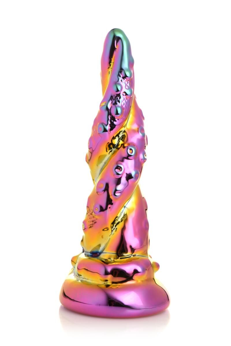   Creature Cocks Enchanting Rainbow Glass Dildo