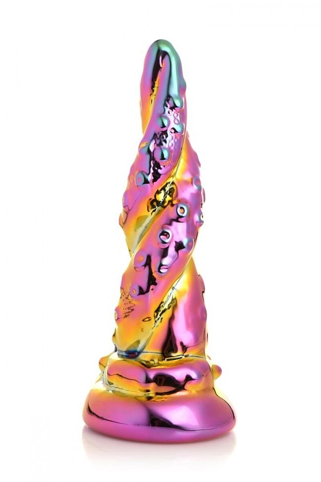   Creature Cocks Enchanting Rainbow Glass Dildo
