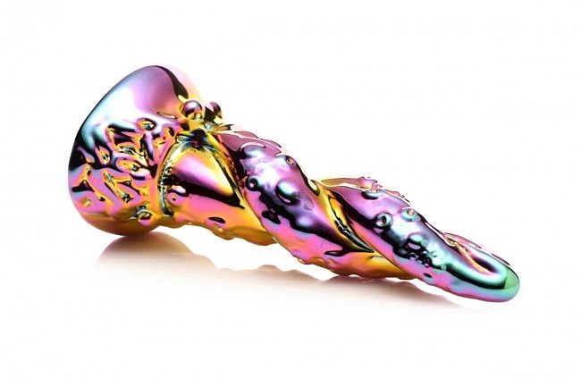   Creature Cocks Enchanting Rainbow Glass Dildo