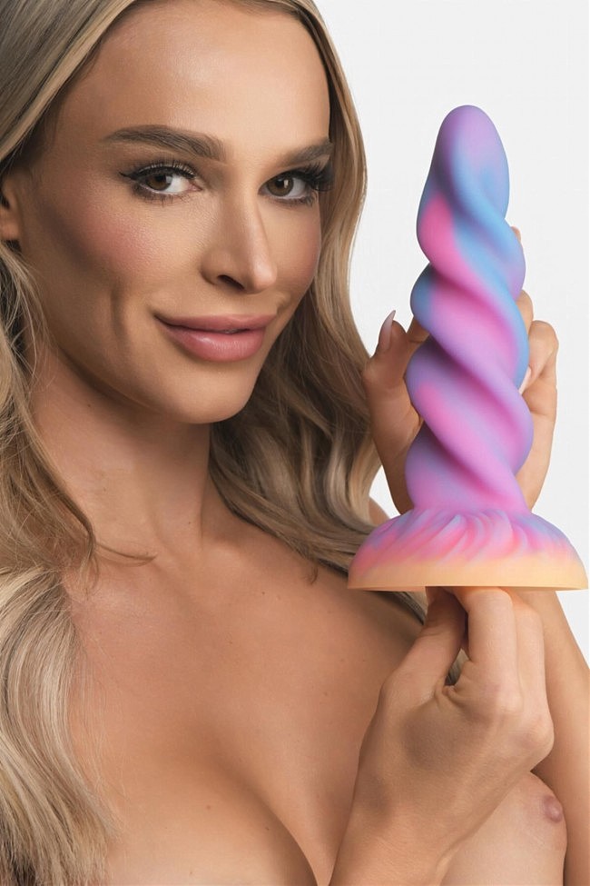   Creature Cocks Glow-in-the-Dark Unicorn Dildo