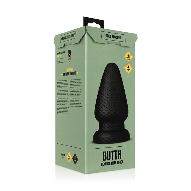   BUTTR — Cold Blooded Scaled Butt Plug