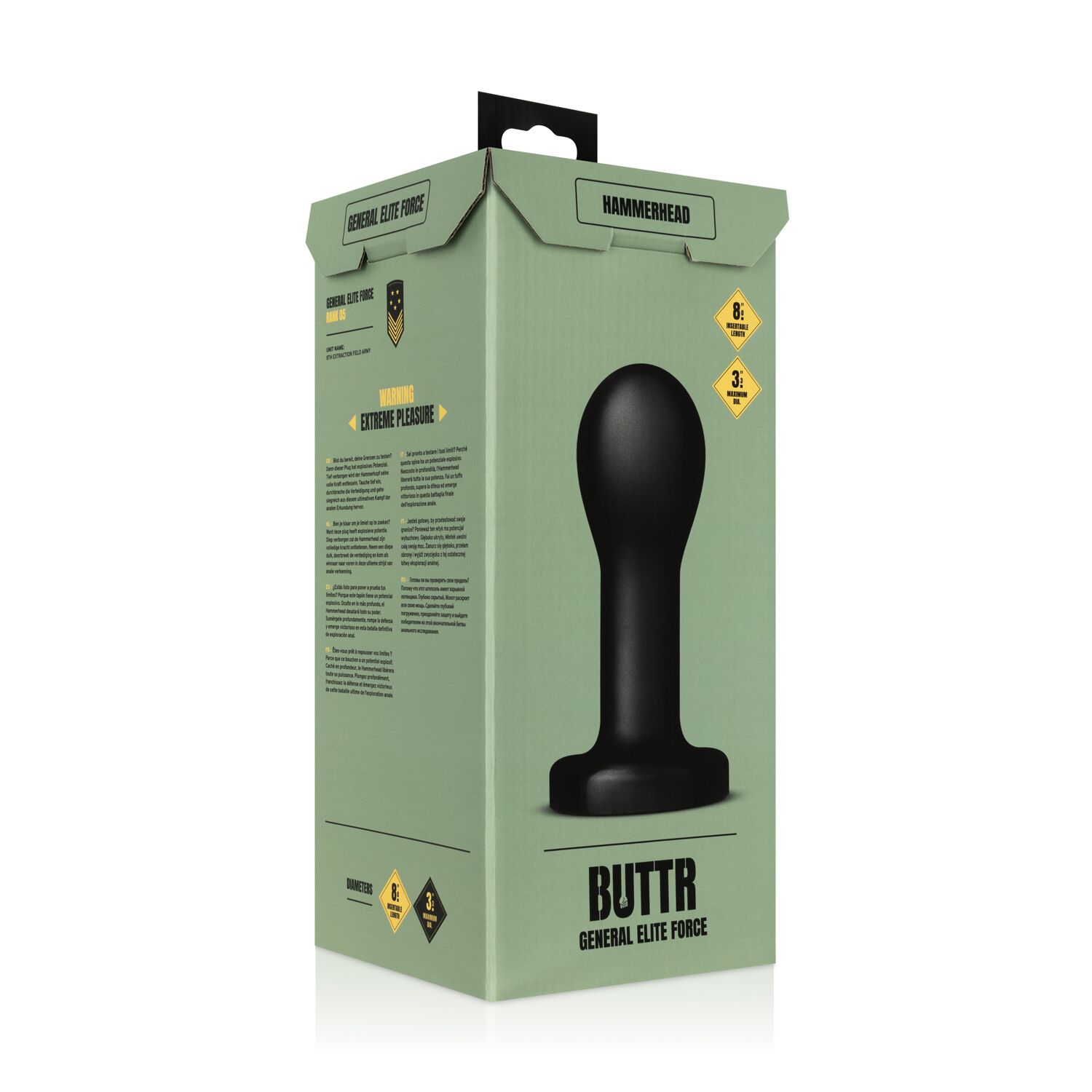   BUTTR — Hammerhead Butt Plug
