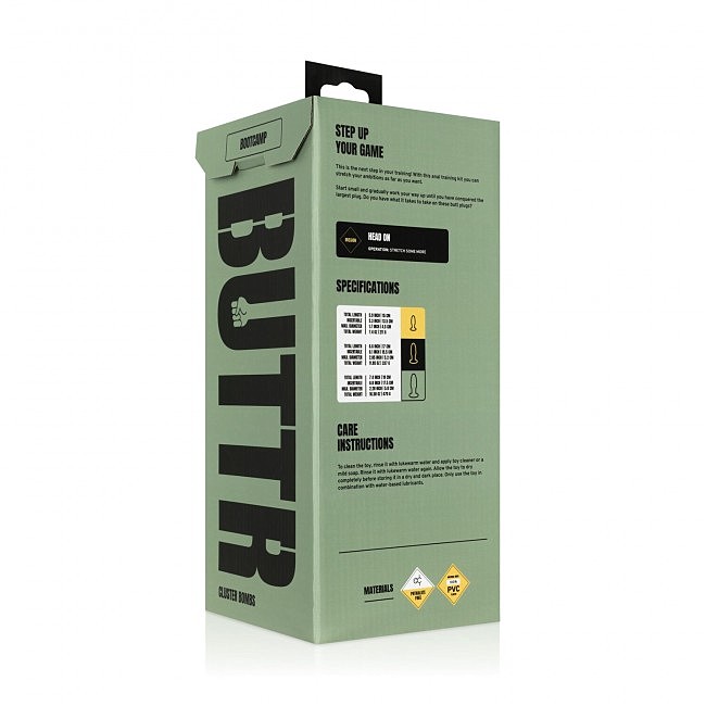    BUTTR — Cluster Bombs Anal Training Set