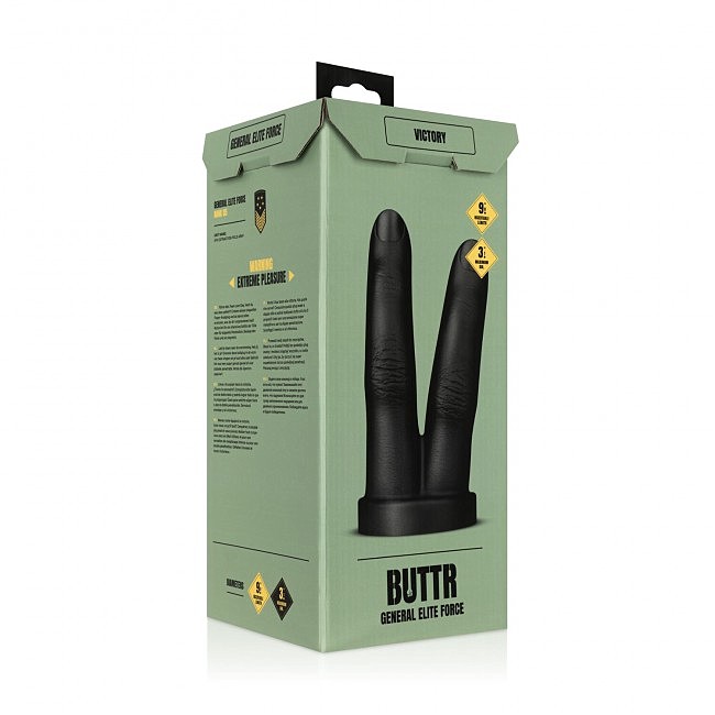   BUTTR — Victory Double Finger Butt Plug
