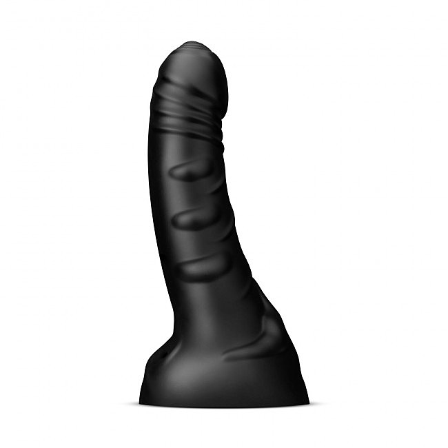  BUTTR — Black Hawk Curved Anal Dildo