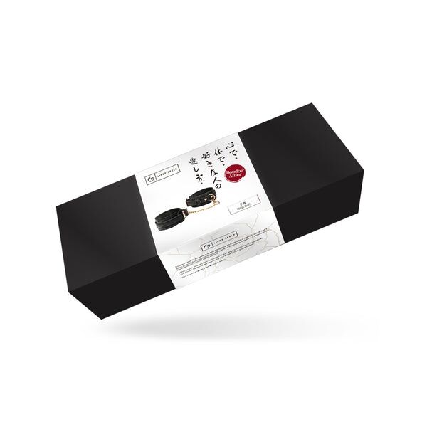  Liebe Seele Boudoir Amor Wrist Cuffs Black