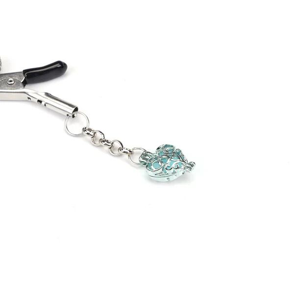    Liebe Seele Glow-in-dark Nipple Clamps Light Blue