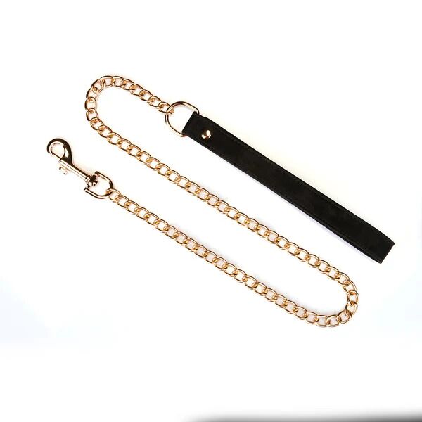    Liebe Seele Boudoir Amor Collar with Leash Black