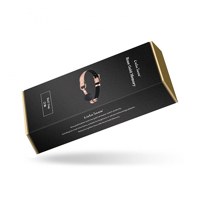  Liebe Seele Rose Gold Memory Ball Gag